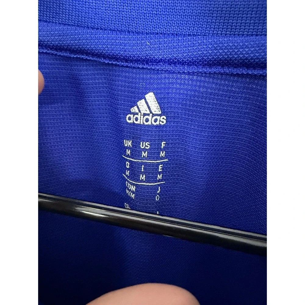 Adidas Chelsea FC Training Shirt Men's M Blue 2016-17 Football Soccer Jersey Top